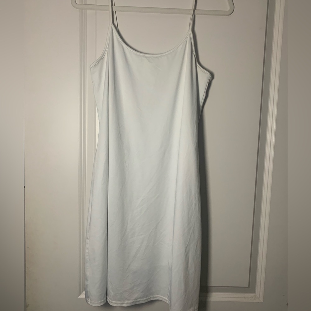 J. Crew Classic White Mini Dress